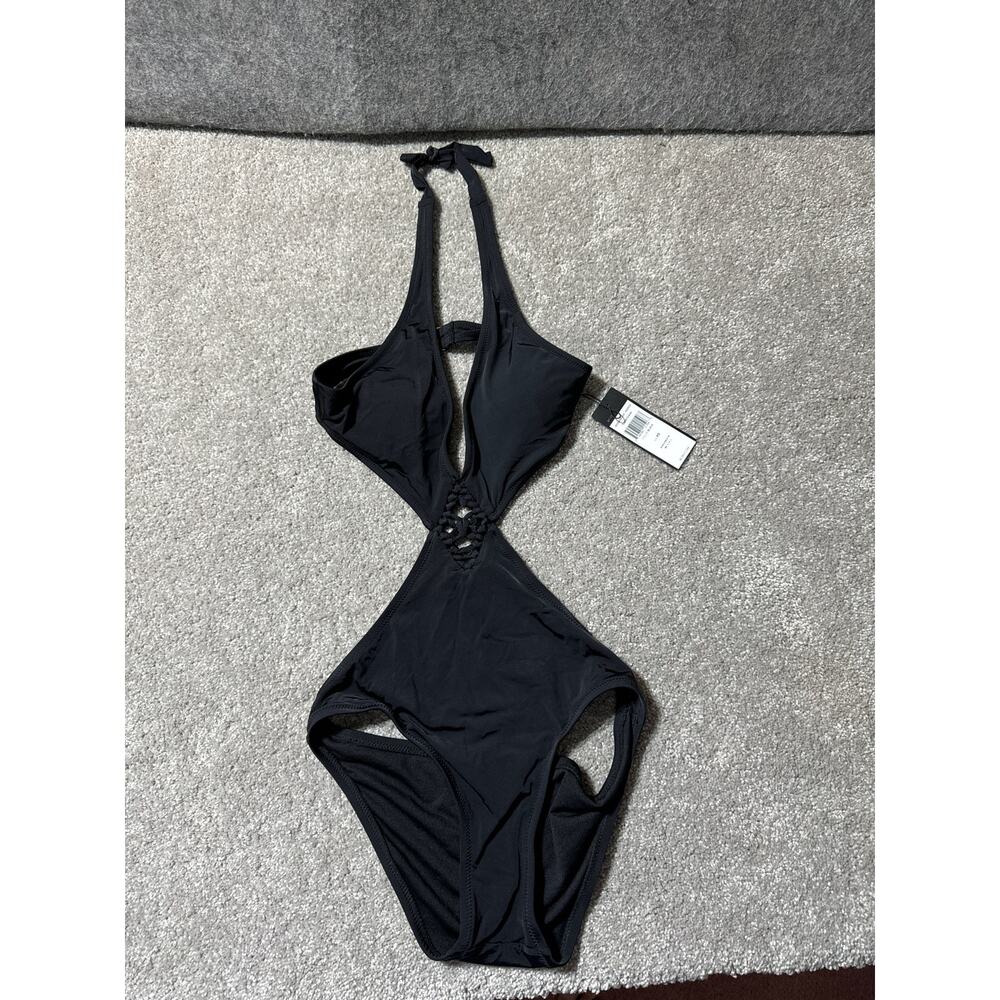 BCBGMAXAZRIA CAPETOWN‎ SWIMSUIT Womens Black XS One-piece